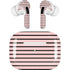 Pink and Black Stripes AirPods Skins